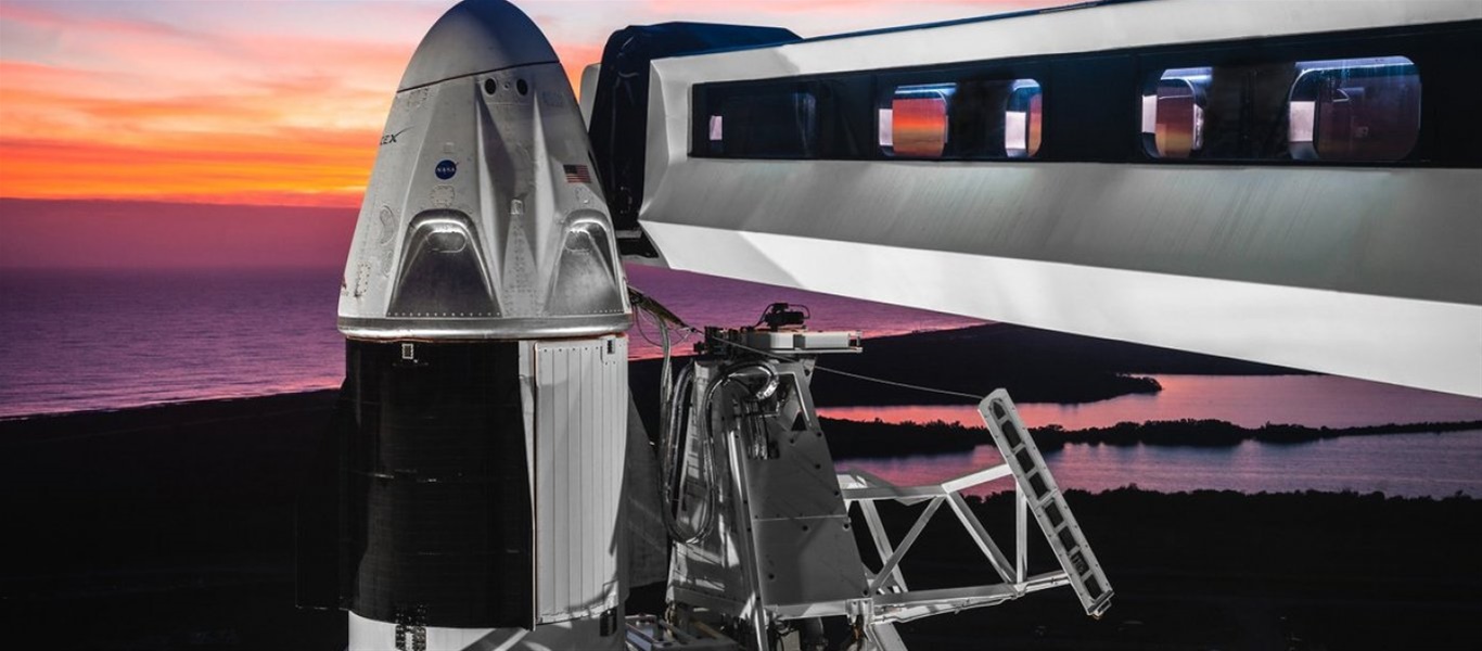 Όλα έτοιμα για την ιστορική εκτόξευση του Crew Dragon Demo-2 της Space X (Δείτε ζωντανά-upd)