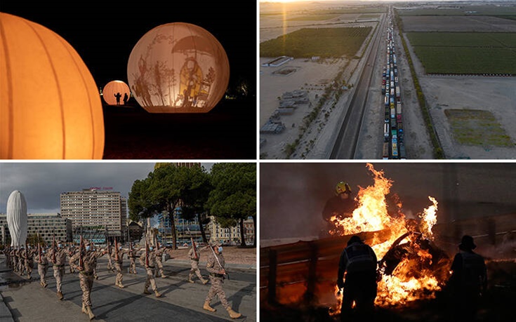 Οι πιο δυνατές φωτογραφίες της εβδομάδας Δείτε τι συνέβη στον κόσμο μέσα από τον φωτογραφικό φακό